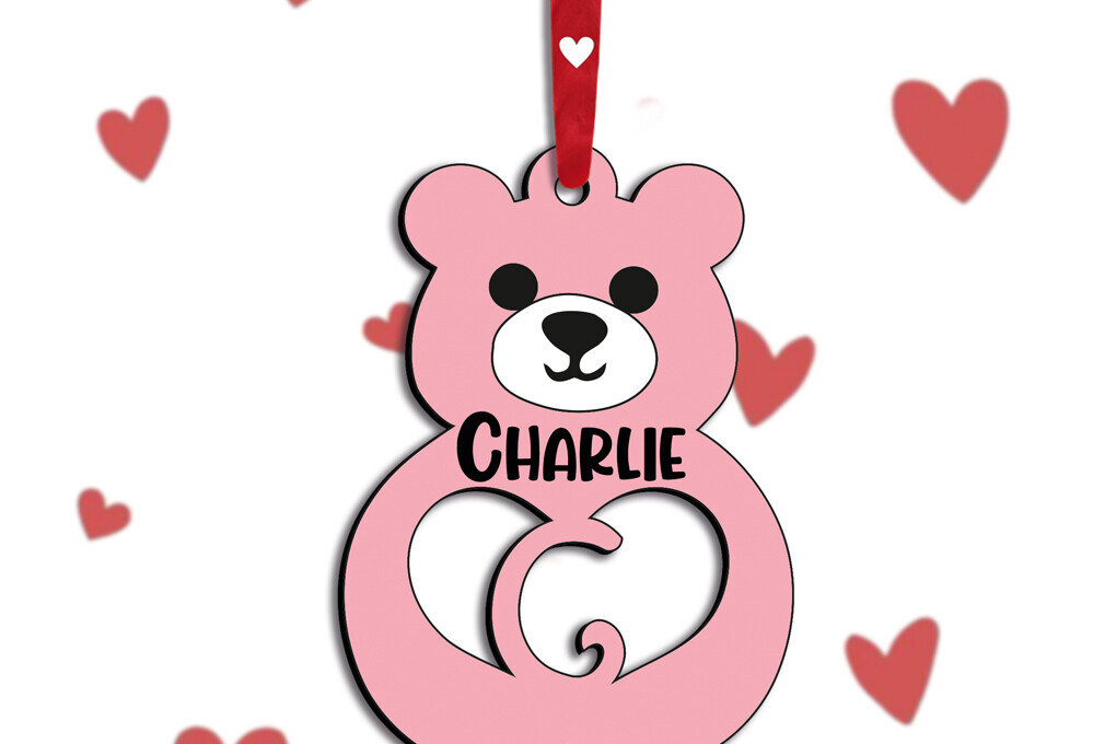 Σετ των 2 Intra απο ξύλο plywood 3mm-4mm πάχος – Δώρο αγάπης για την ημέρα του Αγίου Βαλεντίνου Δίασταση  20x20 cm INTRAFABR-115168371