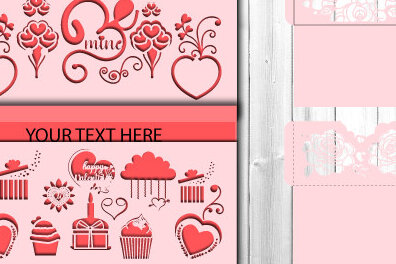 Σετ των 2 Intra απο ξύλο plywood 3mm-4mm πάχος – Δωροκάρτα με φάκελο για την ημέρα του Αγίου Βαλεντίνου1322 Δίασταση  20x20 cm INTRAFABR-114716232