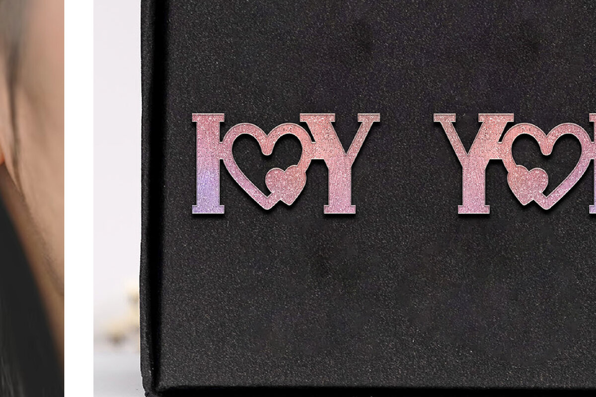 Σετ των 3 Intra απο ξύλο plywood 3mm-4mm πάχος – Σκουλαρίκια Αγίου Βαλεντίνου.Heart Laser Δίασταση  5x5 cm INTRAFABR-111428594