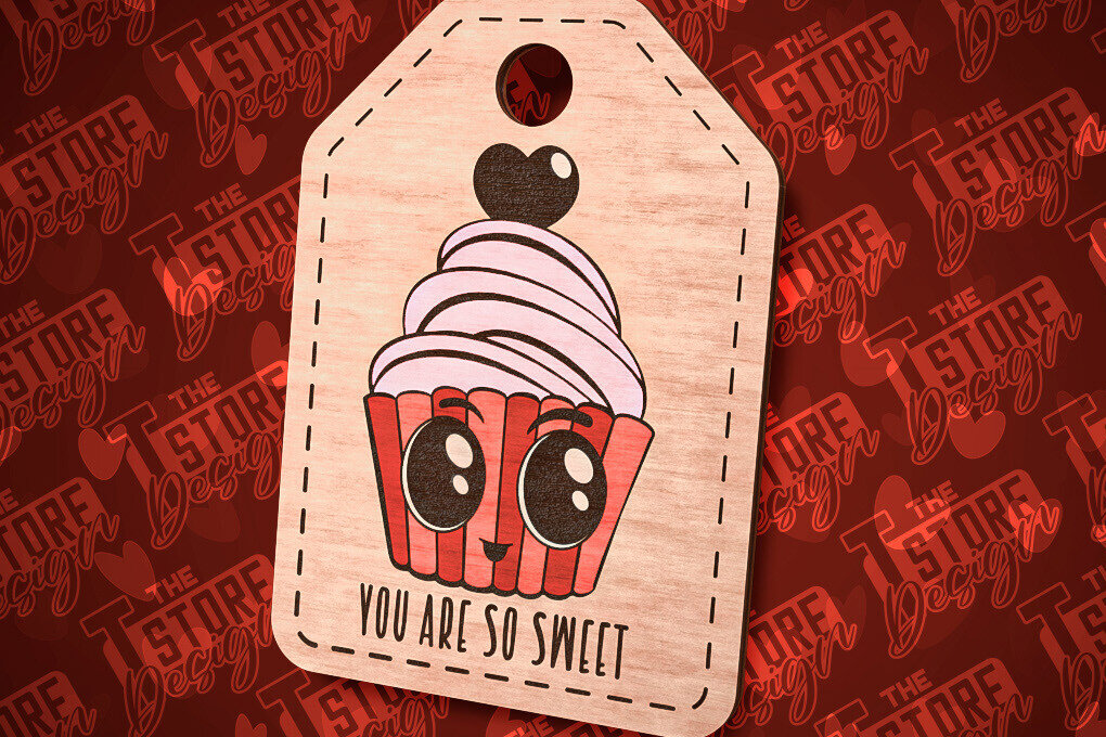 Σετ των 2 Intra απο ξύλο plywood 3mm-4mm πάχος – Δώρο Αγίου Βαλεντίνου  κοπής με λέιζερ |CNC Δίασταση  20x20 cm INTRAFABR-85205856