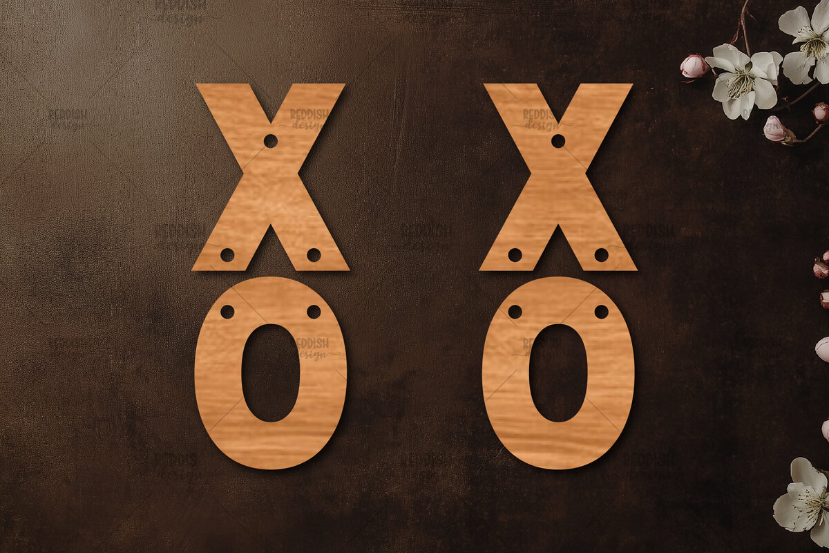 Σετ των 3 Intra απο ξύλο plywood 3mm-4mm πάχος – Σκουλαρίκια καρδιών του Αγίου Βαλεντίνου Δίασταση  5x5 cm INTRAFABR-113921233