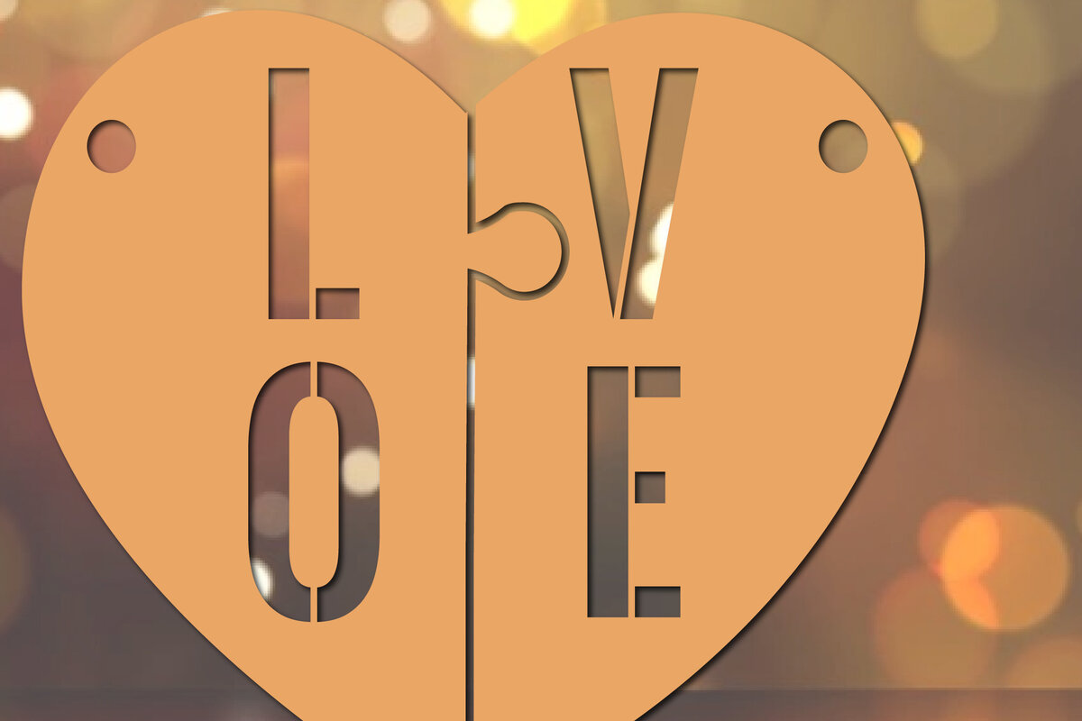 Σετ των 3 Intra απο ξύλο plywood 3mm-4mm πάχος – Μπρελόκ Valentine Μπρελόκ με Δίασταση  5x5 cm INTRAFABR-21337944