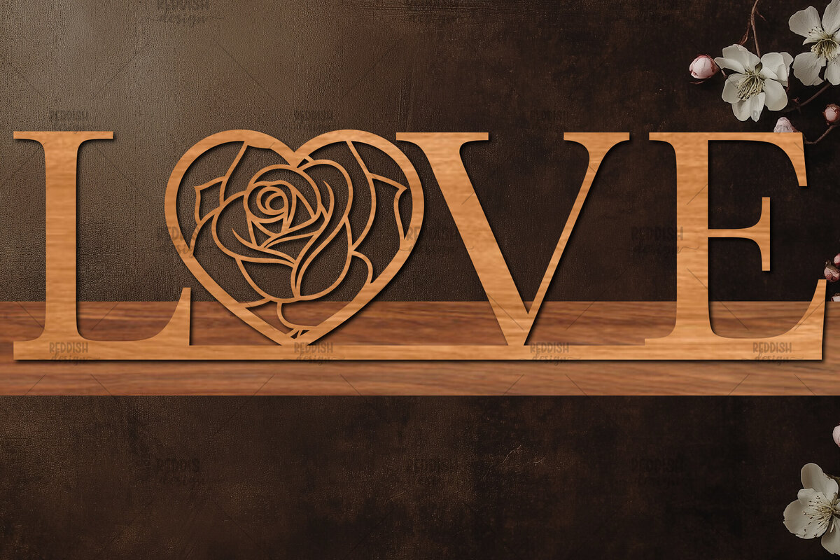 Σετ των 2 Intra απο ξύλο plywood 3mm-4mm πάχος – Βάση κοπής με λέιζερ Valentine, Valentine Δίασταση  20x20 cm INTRAFABR-114065706