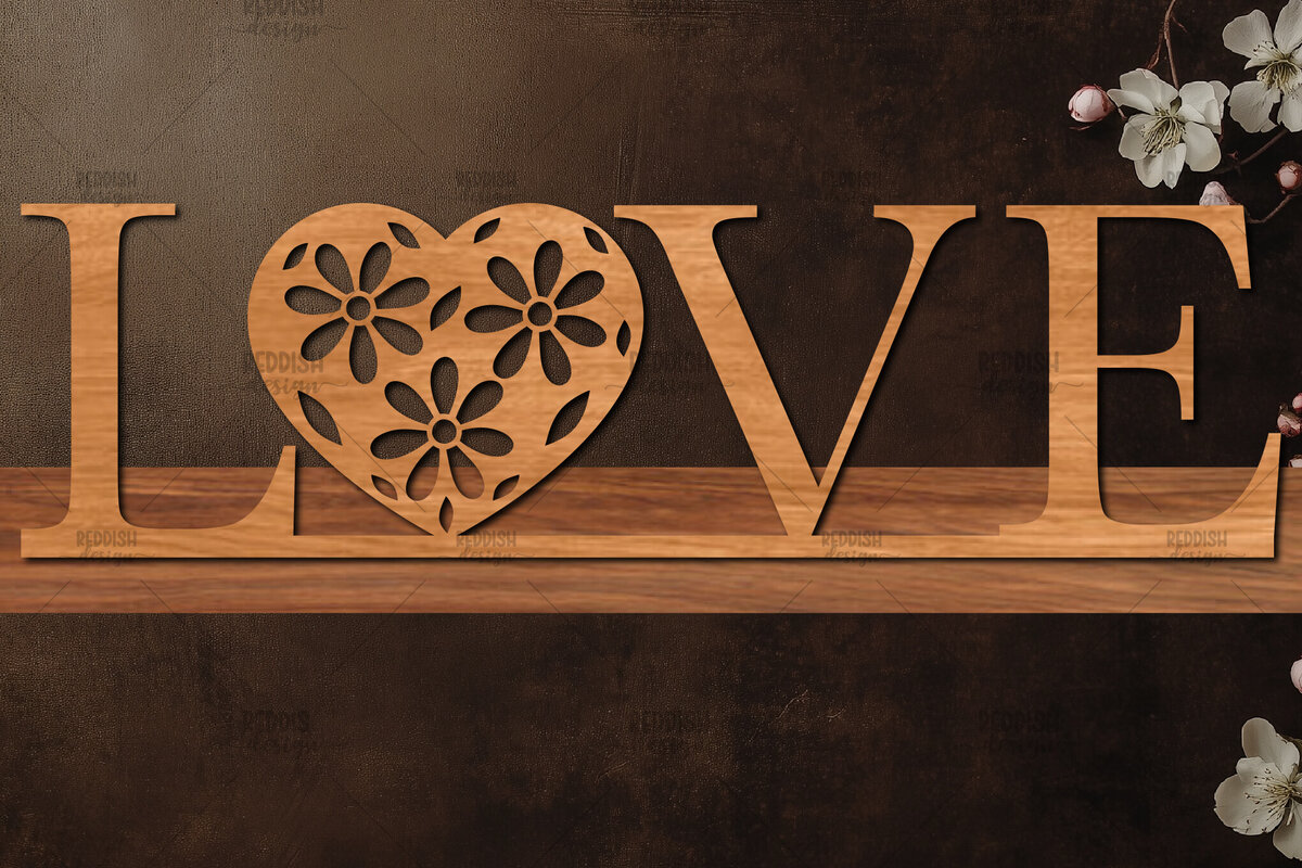 Σετ των 2 Intra απο ξύλο plywood 3mm-4mm πάχος – Βάση κοπής με λέιζερ Valentine, Valentine Δίασταση  20x20 cm INTRAFABR-114065732