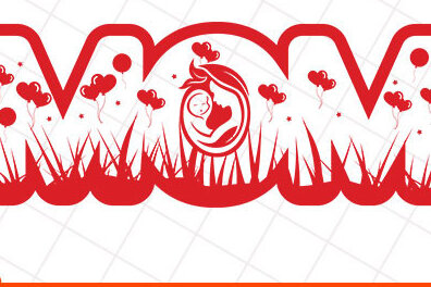 Σετ των 2 Intra απο ξύλο plywood 3mm-4mm πάχος – Valentine Mom Laser/Paper Δίασταση  20x20 cm INTRAFABR-22713579