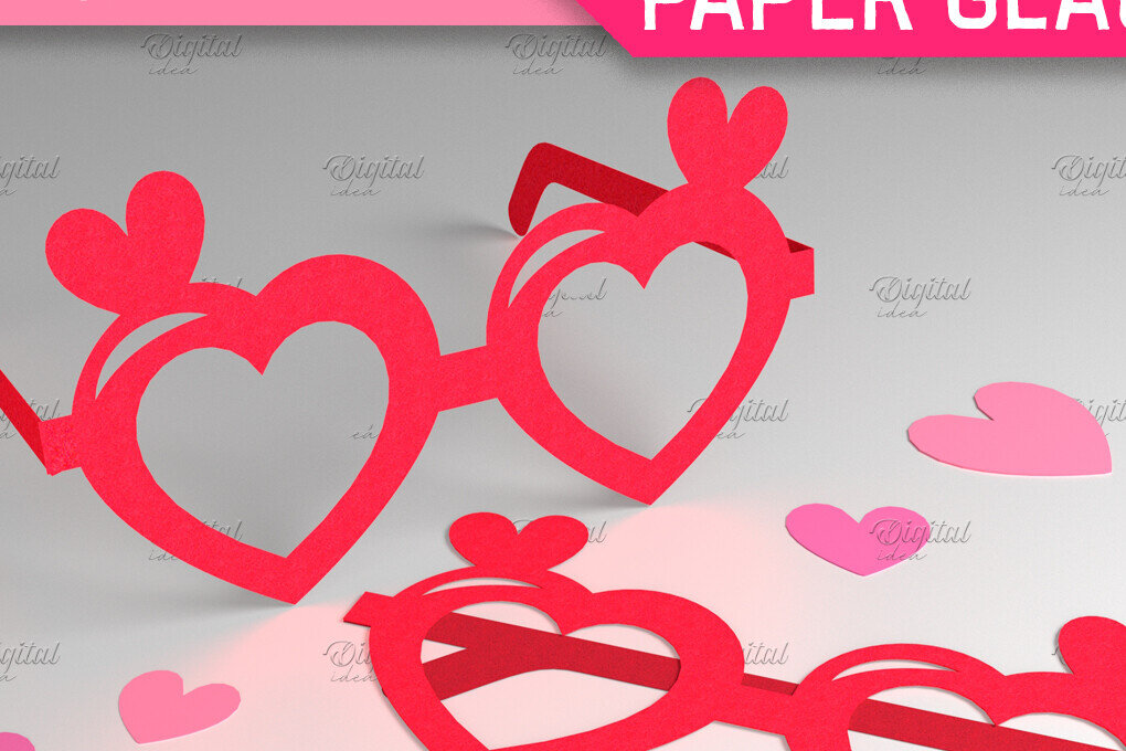 Σετ των 2 Intra απο ξύλο plywood 3mm-4mm πάχος – Χάρτινα ποτήρια Valentine. Photo Props Δίασταση  20x20 cm INTRAFABR-85137241