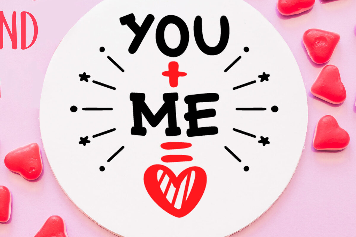 Σετ των 2 Intra απο ξύλο plywood 3mm-4mm πάχος – Απόσπασμα Αγίου Βαλεντίνου. Στρογγυλή πινακίδα Δίασταση  20x20 cm INTRAFABR-83099964