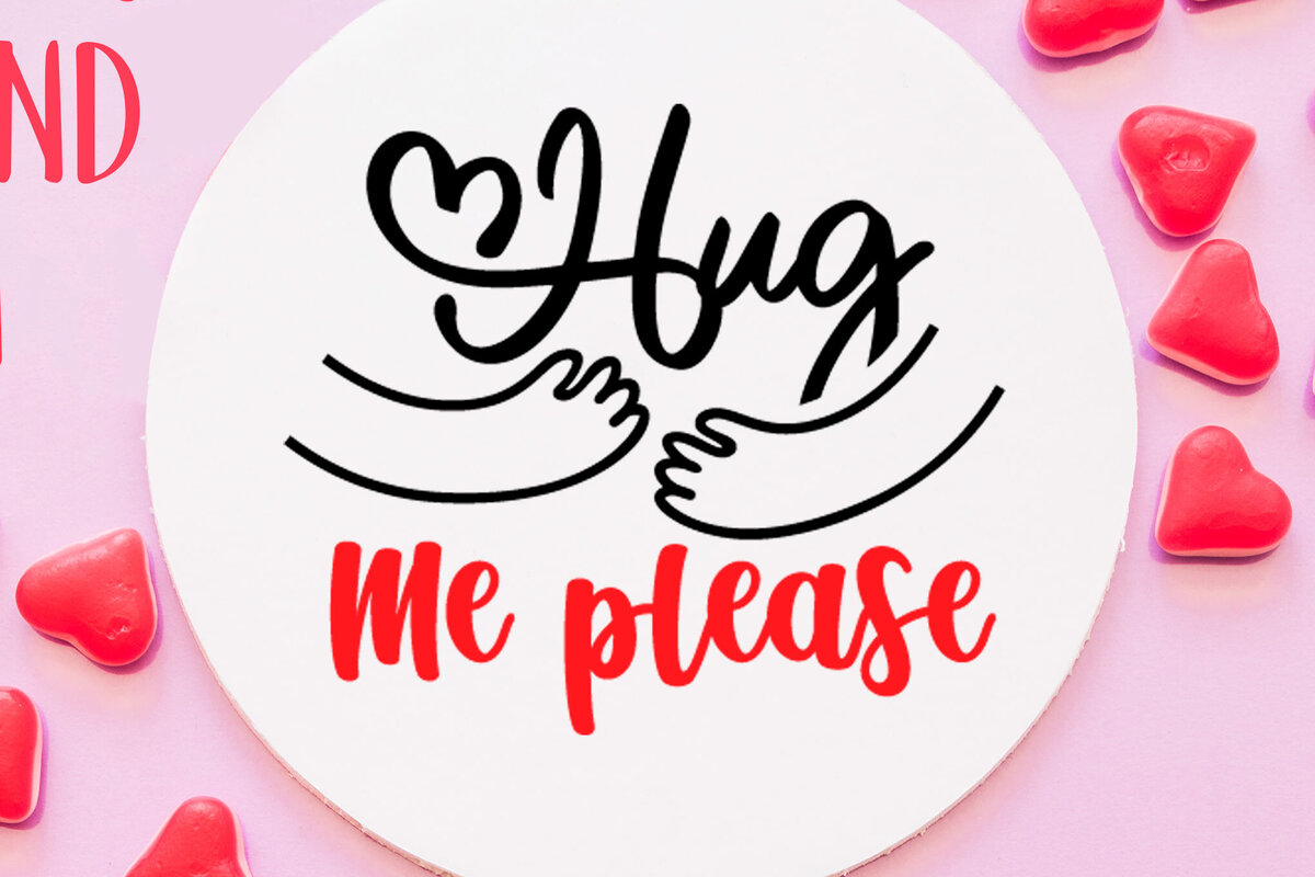 Σετ των 2 Intra απο ξύλο plywood 3mm-4mm πάχος – Απόσπασμα Αγίου Βαλεντίνου. Στρογγυλή πινακίδα Δίασταση  20x20 cm INTRAFABR-83099877