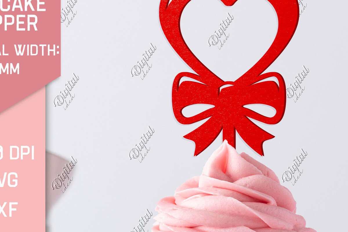 Σετ των 2 Intra απο ξύλο plywood 3mm-4mm πάχος – Τούρτα για την ημέρα του Αγίου Βαλεντίνου. Καρδιά Δίασταση  20x20 cm INTRAFABR-83942733