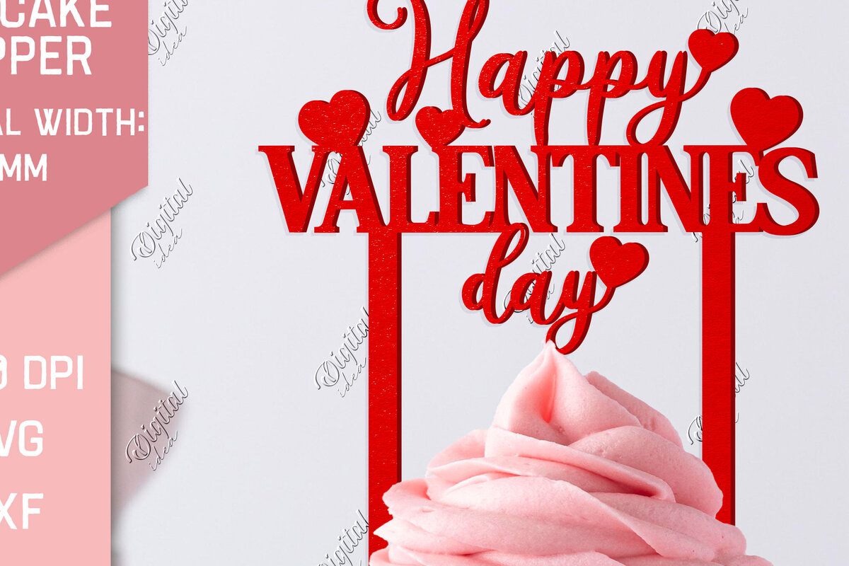 Σετ των 2 Intra απο ξύλο plywood 3mm-4mm πάχος – Τούρτα για την ημέρα του Αγίου Βαλεντίνου. Παράθεση Δίασταση  20x20 cm INTRAFABR-83943074