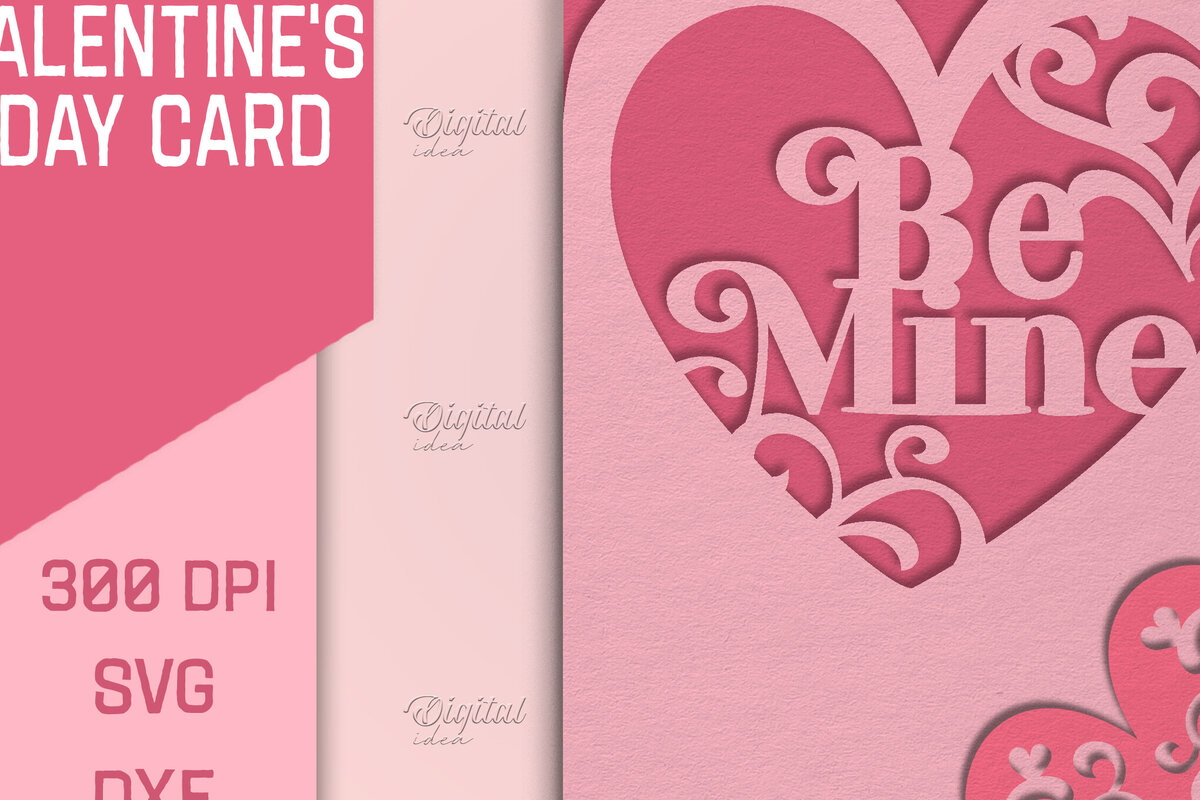 Σετ των 2 Intra απο ξύλο plywood 3mm-4mm πάχος – Κάρτα για την ημέρα του Αγίου Βαλεντίνου. Ευχετήρια κάρτα Δίασταση  20x20 cm INTRAFABR-85386093