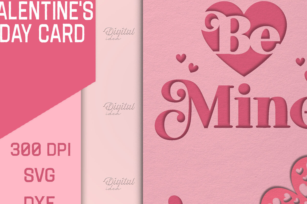 Σετ των 2 Intra απο ξύλο plywood 3mm-4mm πάχος – Κάρτα για την ημέρα του Αγίου Βαλεντίνου. Ευχετήρια κάρτα Δίασταση  20x20 cm INTRAFABR-85386191