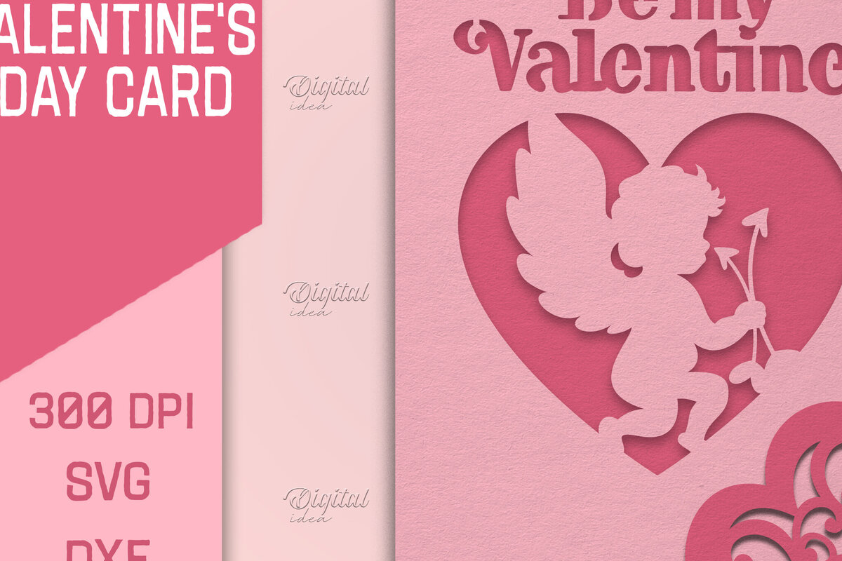 Σετ των 2 Intra απο ξύλο plywood 3mm-4mm πάχος – Κάρτα για την ημέρα του Αγίου Βαλεντίνου. Ευχετήρια κάρτα Δίασταση  20x20 cm INTRAFABR-85385305