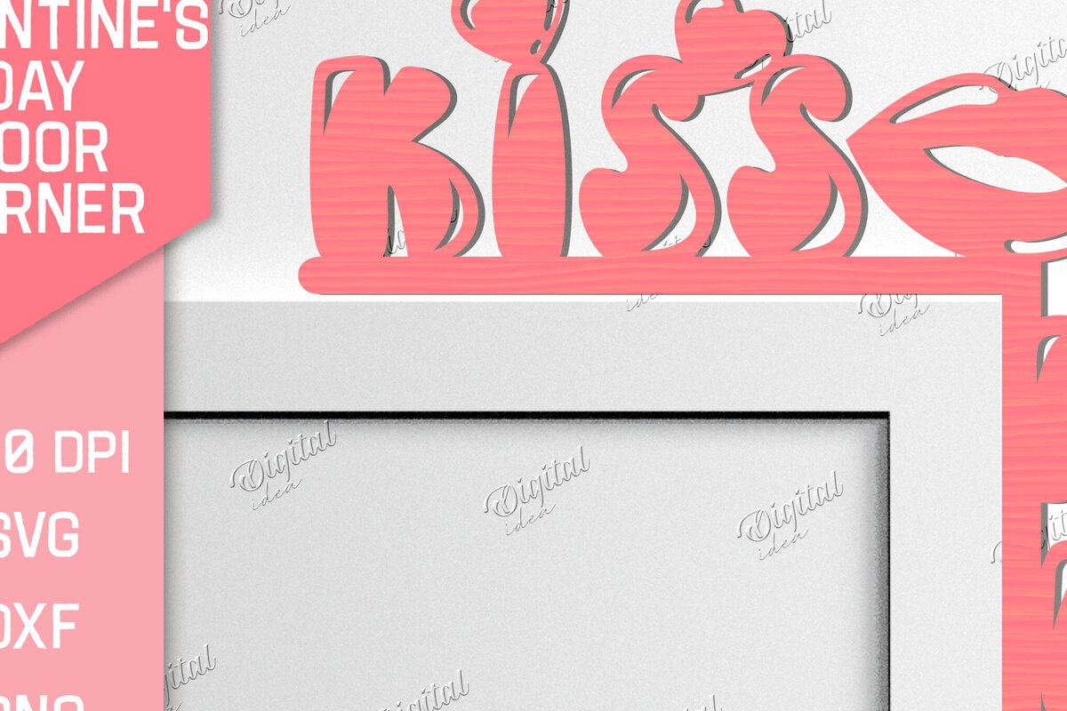 Σετ των 2 Intra απο ξύλο plywood 3mm-4mm πάχος – Γωνιακή για την ημέρα του Αγίου Βαλεντίνου Δίασταση  20x20 cm INTRAFABR-84668245