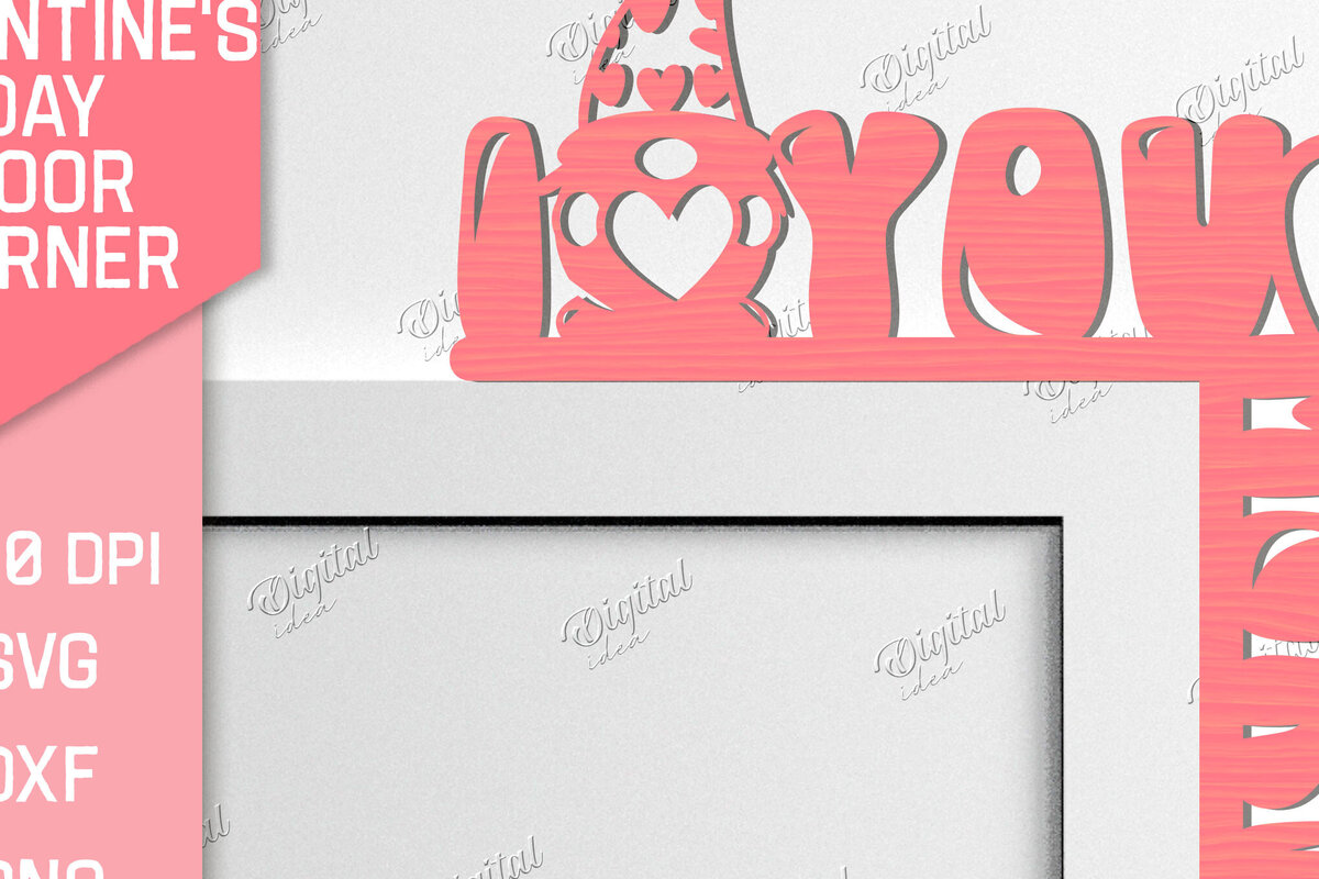 Σετ των 2 Intra απο ξύλο plywood 3mm-4mm πάχος – Γωνιακή για την ημέρα του Αγίου Βαλεντίνου Δίασταση  20x20 cm INTRAFABR-84667688