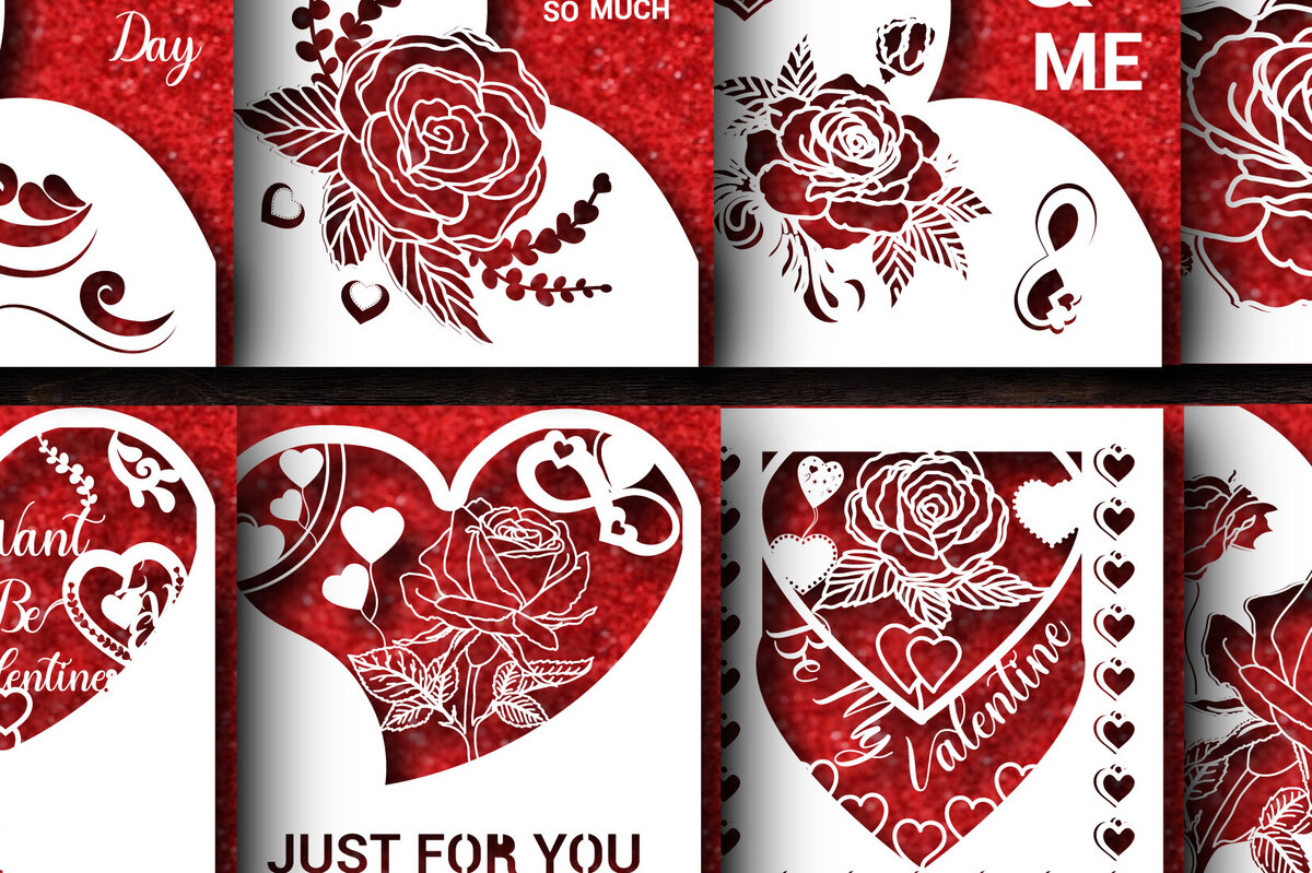 Σετ των 2 Intra απο ξύλο plywood 3mm-4mm πάχος – Δωροκάρτα για την Ημέρα του Αγίου Βαλεντίνου Bundle1006 Δίασταση  20x20 cm INTRAFABR-89095058