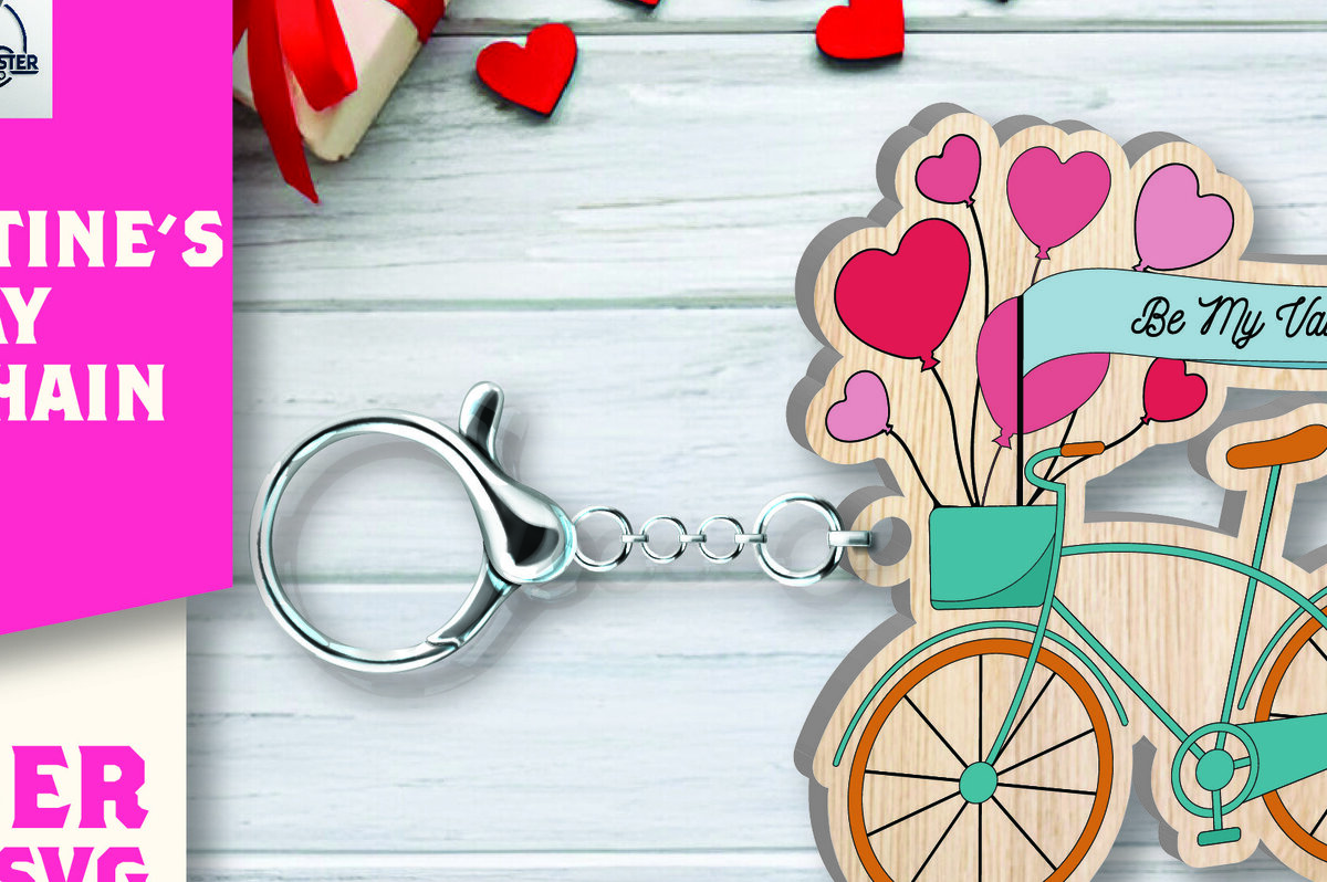 Σετ των 3 Intra απο ξύλο plywood 3mm-4mm πάχος – Μπρελόκ για την Ημέρα του Αγίου Βαλεντίνου Δίασταση  5x5 cm INTRAFABR-109702242