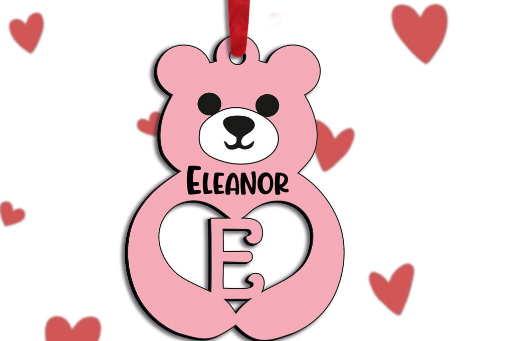 Σετ των 2 Intra απο ξύλο plywood 3mm-4mm πάχος – Δώρο E γράμμα αγάπης για την ημέρα του Αγίου Βαλεντίνου Δίασταση  20x20 cm INTRAFABR-115171743