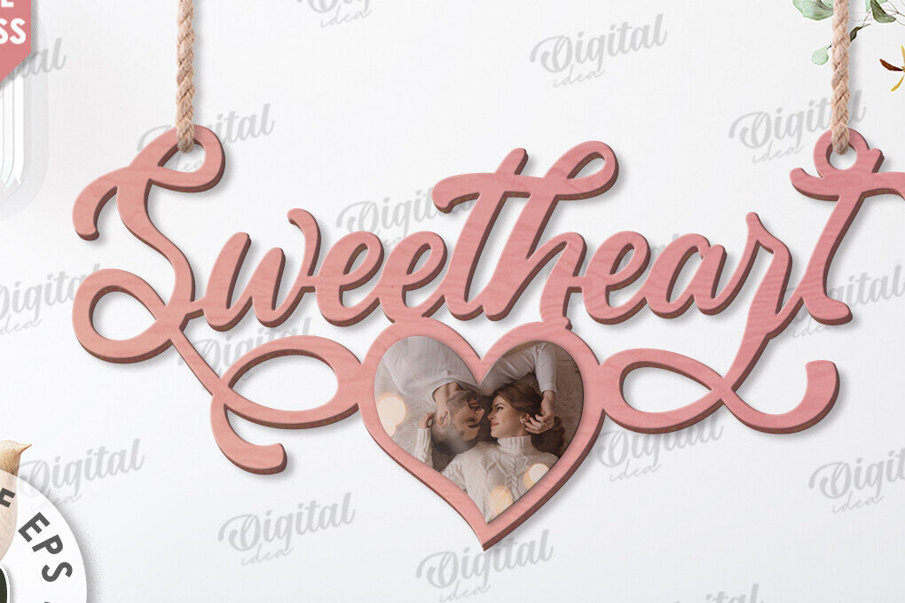 Σετ των 2 Intra απο ξύλο plywood 3mm-4mm πάχος – Αποσπάσματα για την Ημέρα του Αγίου Βαλεντίνου Αποκοπή με λέιζερ Δίασταση  20x20 cm INTRAFABR-113331806