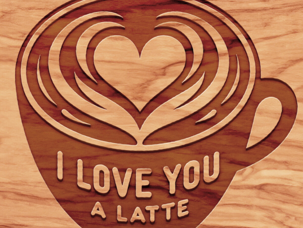 Σετ των 2 Intra απο ξύλο plywood 3mm-4mm πάχος – Ημέρα του Αγίου Βαλεντίνου, Heart, Love Δίασταση  20x20 cm INTRAFABR-115735902