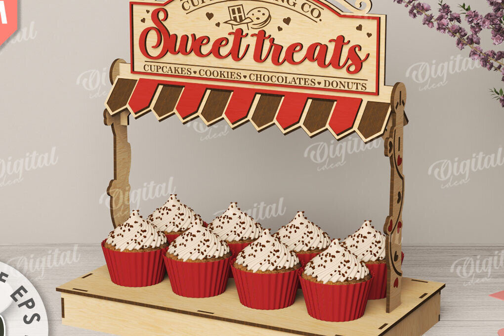 Σετ των 2 Intra απο ξύλο plywood 3mm-4mm πάχος – Stand Laser για την Ημέρα του Αγίου Βαλεντίνου Shop Stand Laser Δίασταση  20x20 cm INTRAFABR-112148463