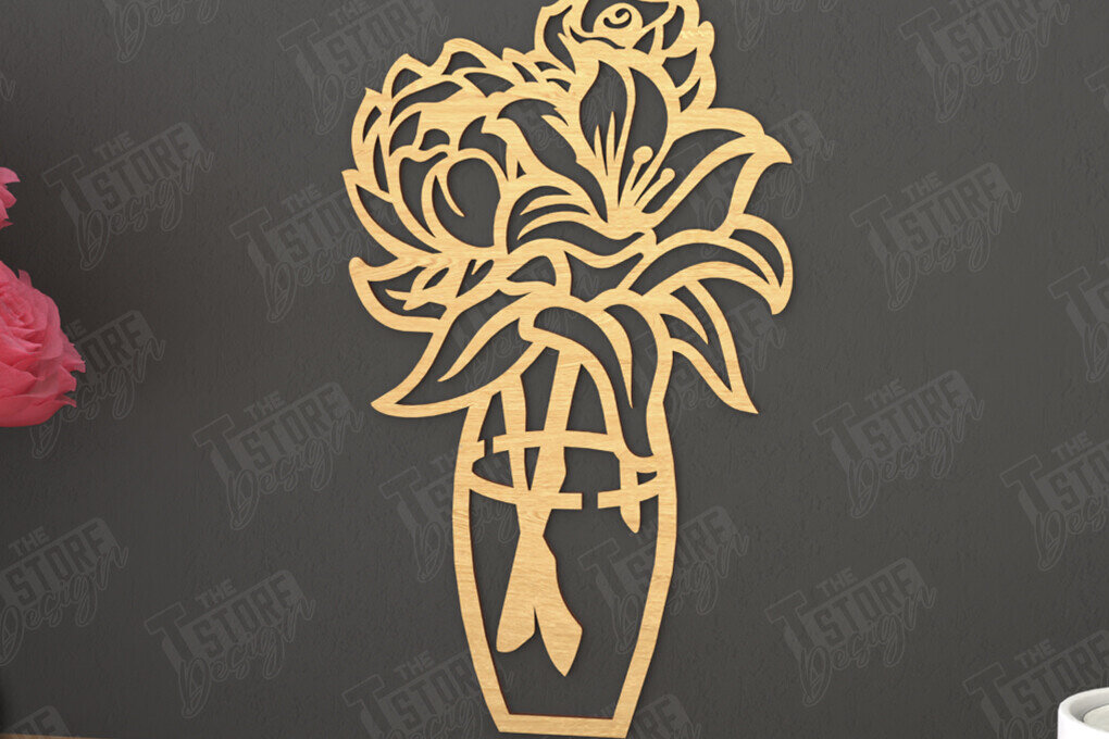 Intra απο ξύλο plywood 3mm-4mm πάχος – Τέχνη τοίχου για την ημέρα του Αγίου Βαλεντίνου | Ρομαντικό δώρο Δίασταση  40x30 cm INTRAFABR-110774385