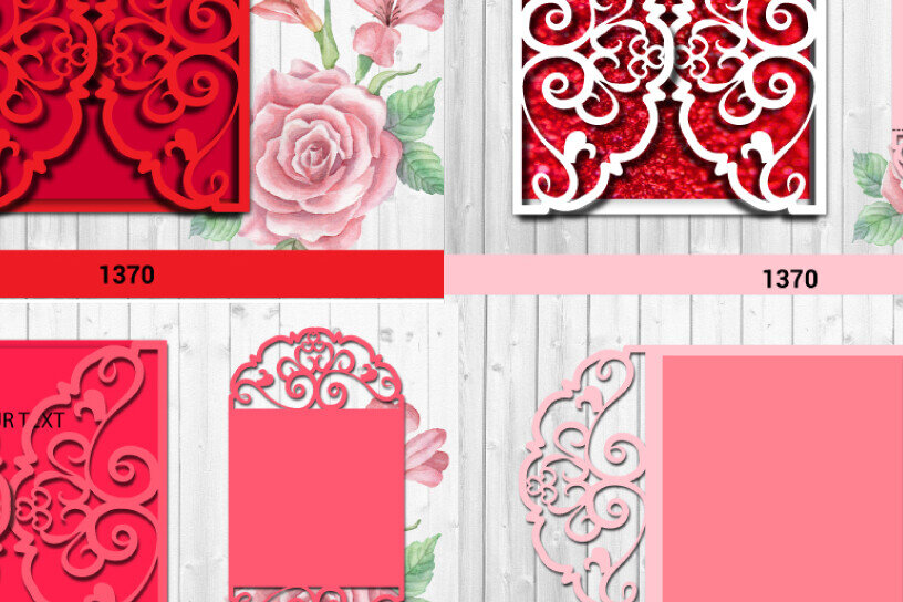 Σετ των 2 Intra απο ξύλο plywood 3mm-4mm πάχος – Δωροκάρτα με παράθυρο για την ημέρα του Αγίου Βαλεντίνου1370 Δίασταση  20x20 cm INTRAFABR-115194000