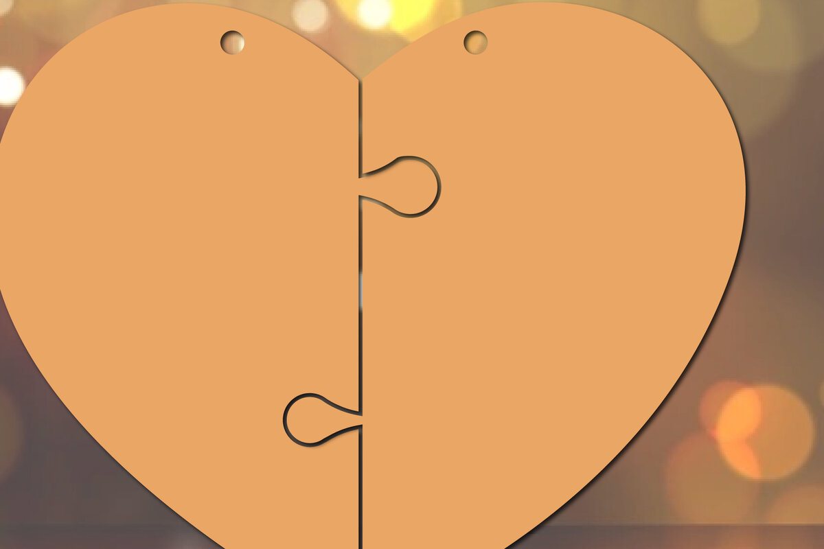 Σετ των 3 Intra απο ξύλο plywood 3mm-4mm πάχος – Μπρελόκ Αγίου Βαλεντίνου Laser-Cut Δίασταση  5x5 cm INTRAFABR-21336240