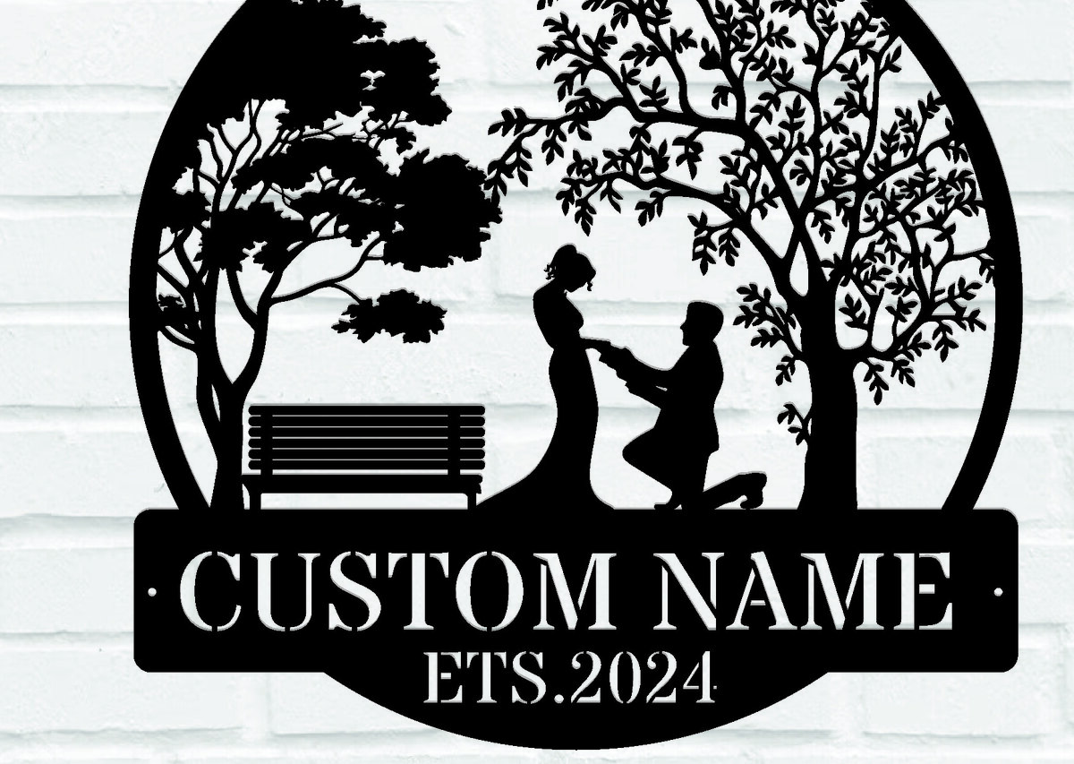 Σετ των 2 Intra απο ξύλο plywood 3mm-4mm πάχος – Μεταλλικές πινακίδες Αγίου Βαλεντίνου Δίασταση  20x20 cm INTRAFABR-112218252