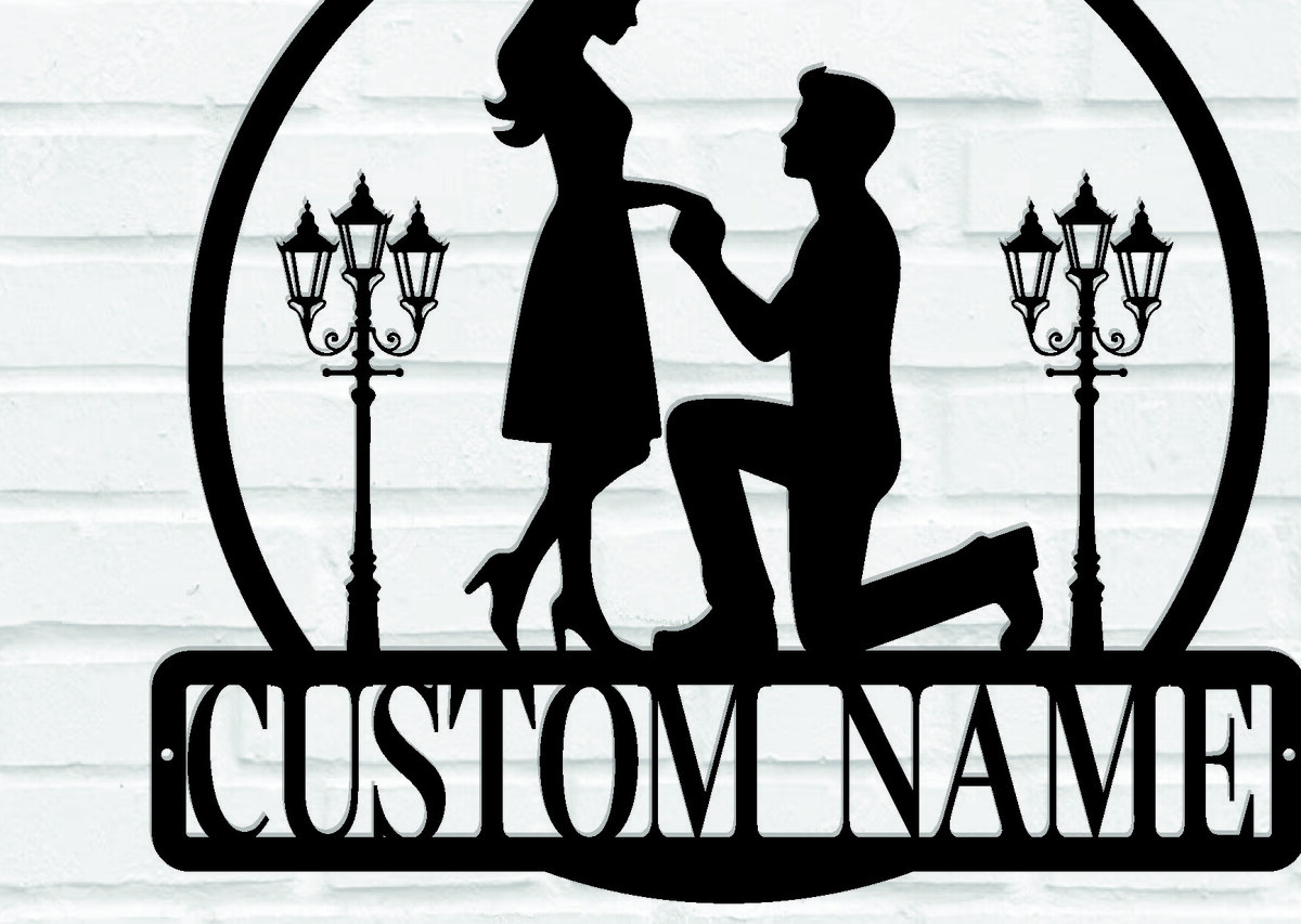 Σετ των 2 Intra απο ξύλο plywood 3mm-4mm πάχος – Μεταλλικές πινακίδες Αγίου Βαλεντίνου Δίασταση  20x20 cm INTRAFABR-112285369