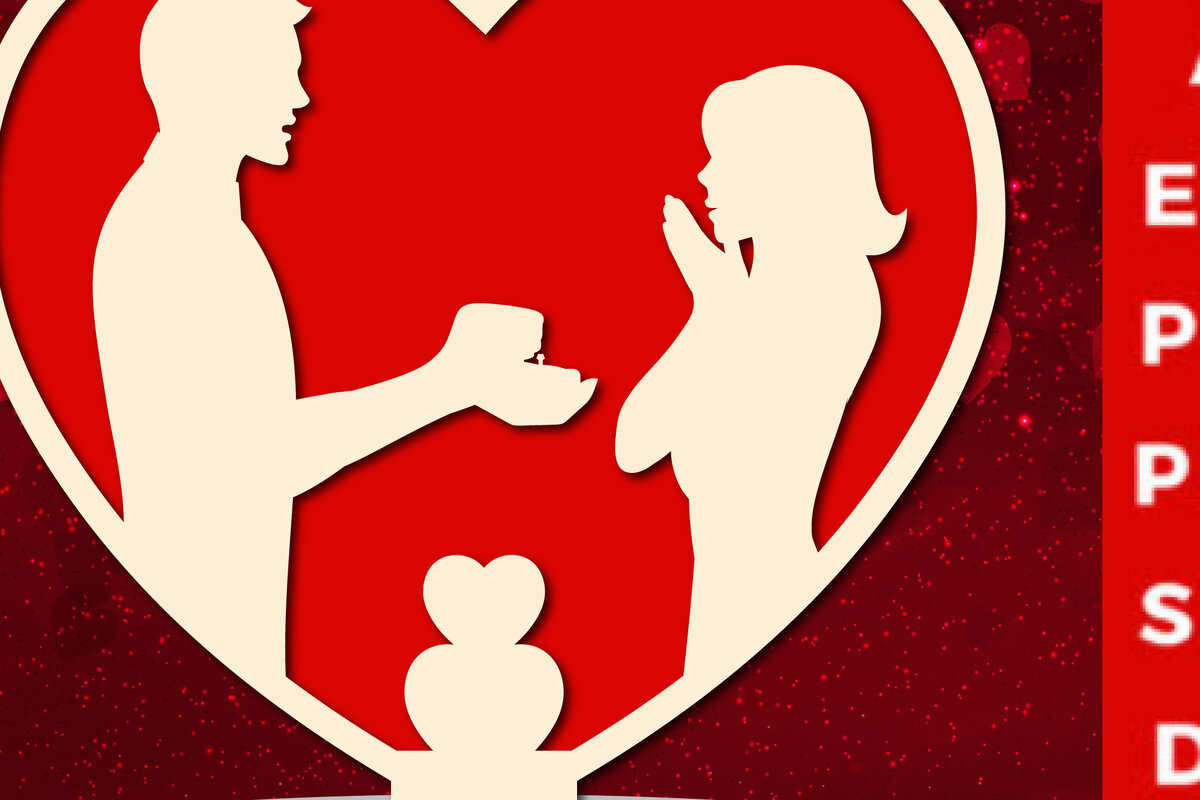 Σετ των 2 Intra απο ξύλο plywood 3mm-4mm πάχος – Valentine’s Multi-layer Heart Stand Δίασταση  20x20 cm INTRAFABR-23712827