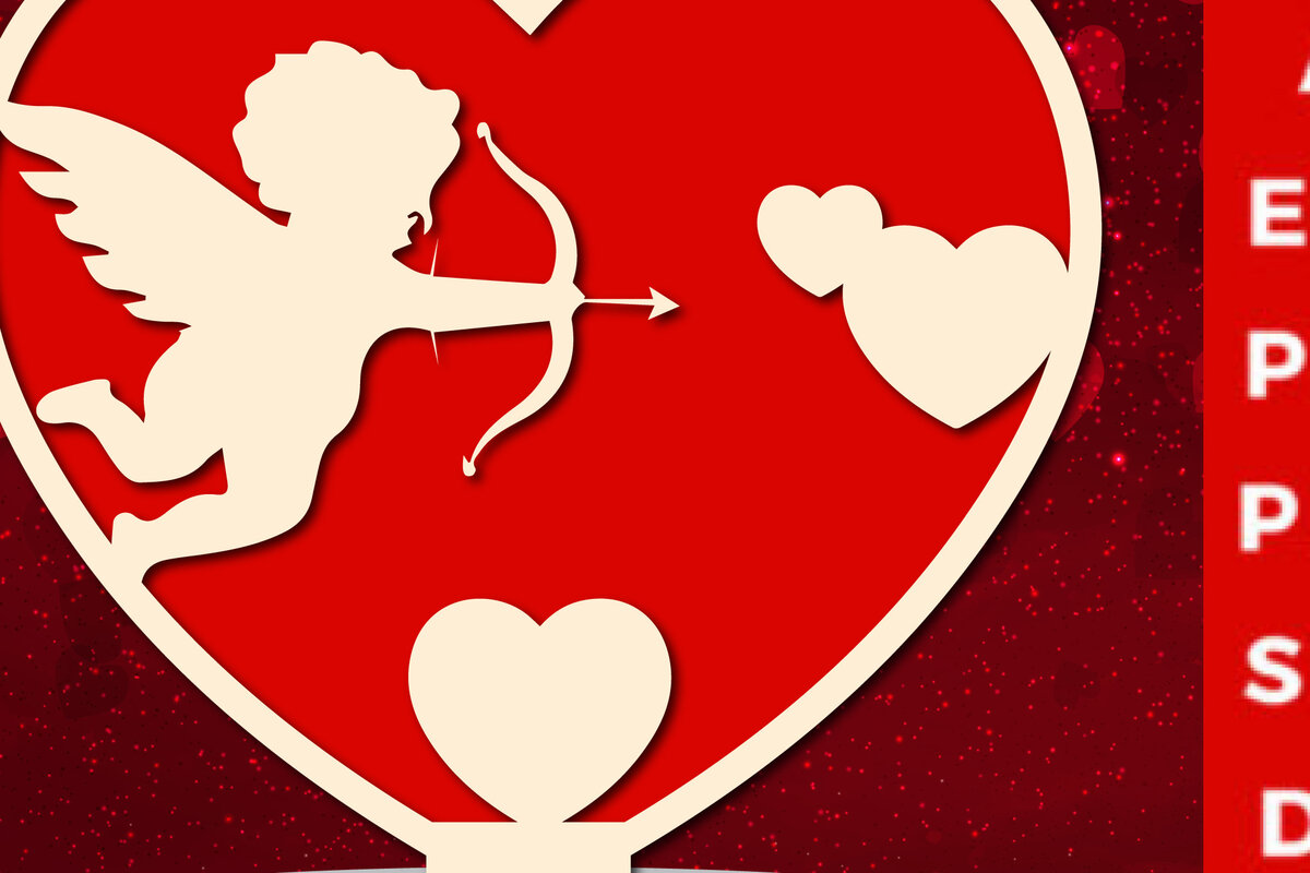 Σετ των 2 Intra απο ξύλο plywood 3mm-4mm πάχος – Valentine’s Multi-layer Heart Stand Δίασταση  20x20 cm INTRAFABR-23712958