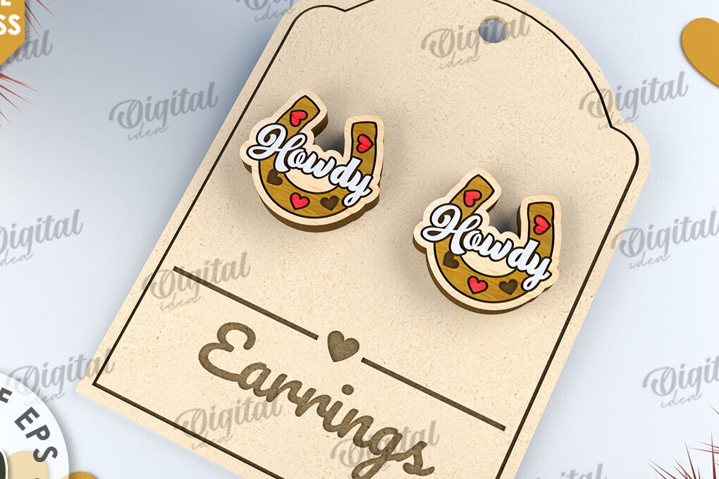 Σετ των 3 Intra απο ξύλο plywood 3mm-4mm πάχος – Σκουλαρίκια του Αγίου Βαλεντίνου με λέιζερ Δίασταση  5x5 cm INTRAFABR-112501424