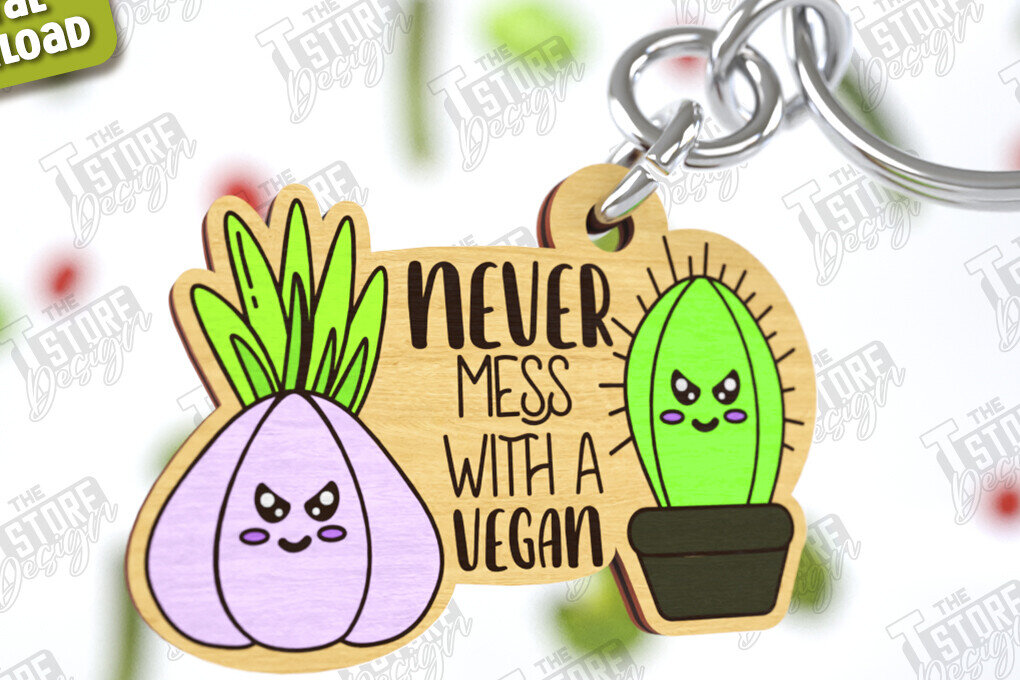 Σετ των 3 Intra απο ξύλο plywood 3mm-4mm πάχος – Vegan Κοπή Laser Μπρελόκ | Vegan μπρελόκ Δίασταση  5x5 cm INTRAFABR-122683252