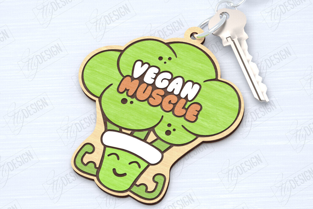 Σετ των 3 Intra απο ξύλο plywood 3mm-4mm πάχος – Vegan Κοπή Laser Μπρελόκ | Vegan μπρελόκ Δίασταση  5x5 cm INTRAFABR-120025151