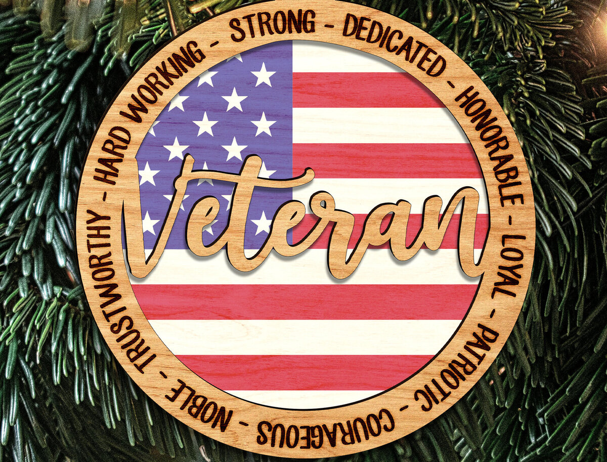 Σετ των 2 Intra απο ξύλο plywood 3mm-4mm πάχος – Στολίδι βετεράνων γούρι αυτοκινήτου Δίασταση  20x20 cm INTRAFABR-123189656