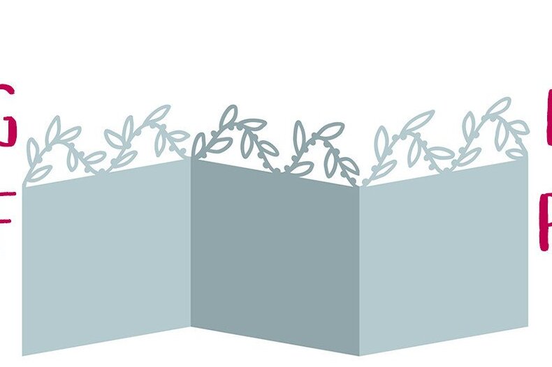 Σετ των 2 Intra απο ξύλο plywood 3mm-4mm πάχος – Κάρτα ακορντεόν με δαντέλα με αμπέλι Cut Δίασταση  20x20 cm INTRAFABR-35567355