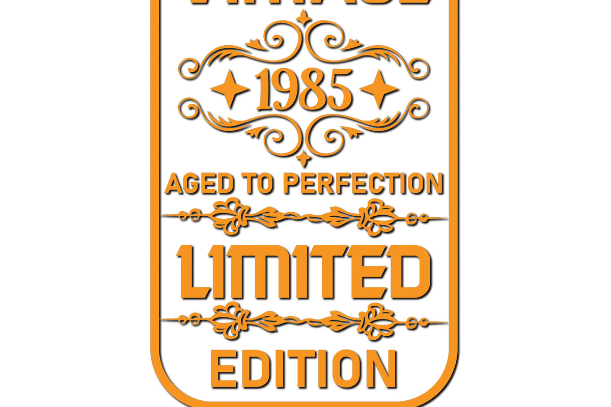 Intra απο ξύλο plywood 3mm-4mm πάχος – Vintage κάρτα γενεθλίων Design 3 Δίασταση  40x30 cm INTRAFABR-124875768