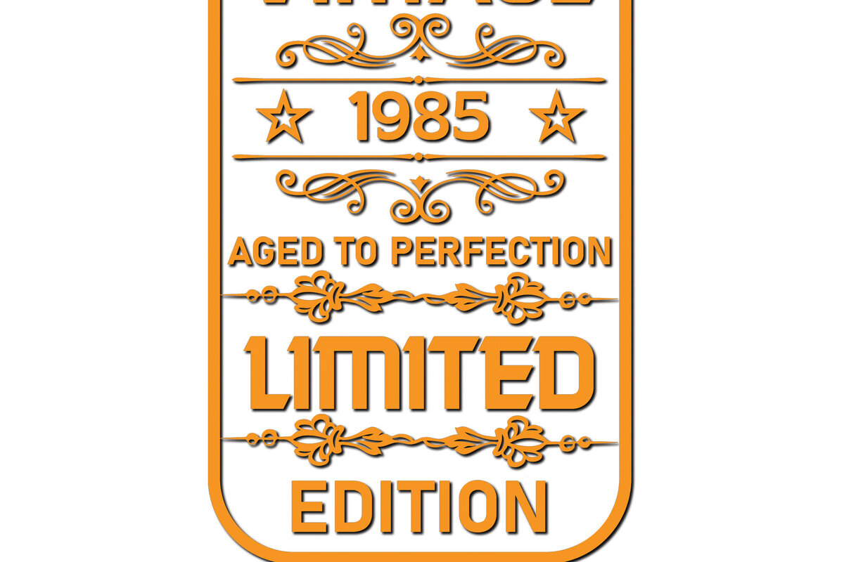 Intra απο ξύλο plywood 3mm-4mm πάχος – Vintage κάρτα γενεθλίων Design 4 Δίασταση  40x30 cm INTRAFABR-124875800