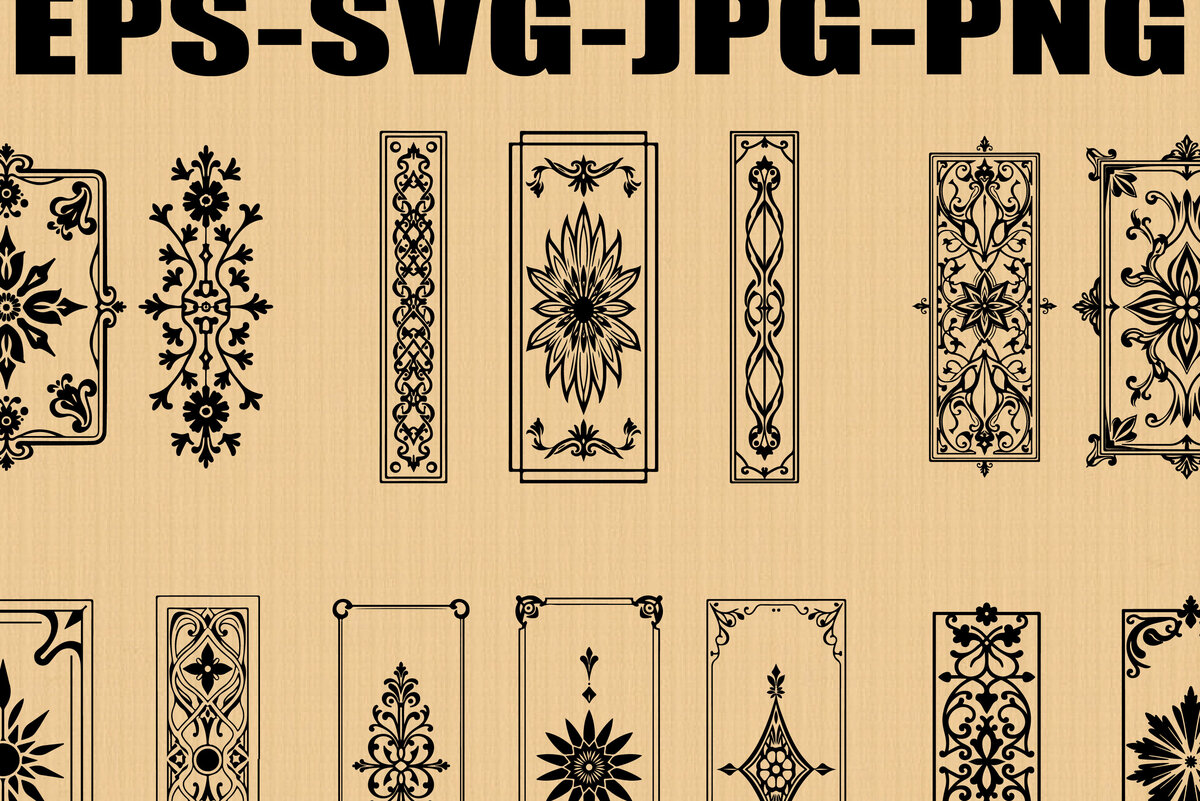 Σετ των 2 Intra απο ξύλο plywood 3mm-4mm πάχος – Vintage Floral Πακέτο Δίασταση  20x20 cm INTRAFABR-123819314