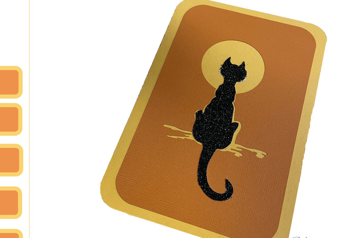 Σετ των 2 Intra απο ξύλο plywood 3mm-4mm πάχος – Vintage ευχετήρια κάρτα αποκριών Δίασταση  20x20 cm INTRAFABR-37565477