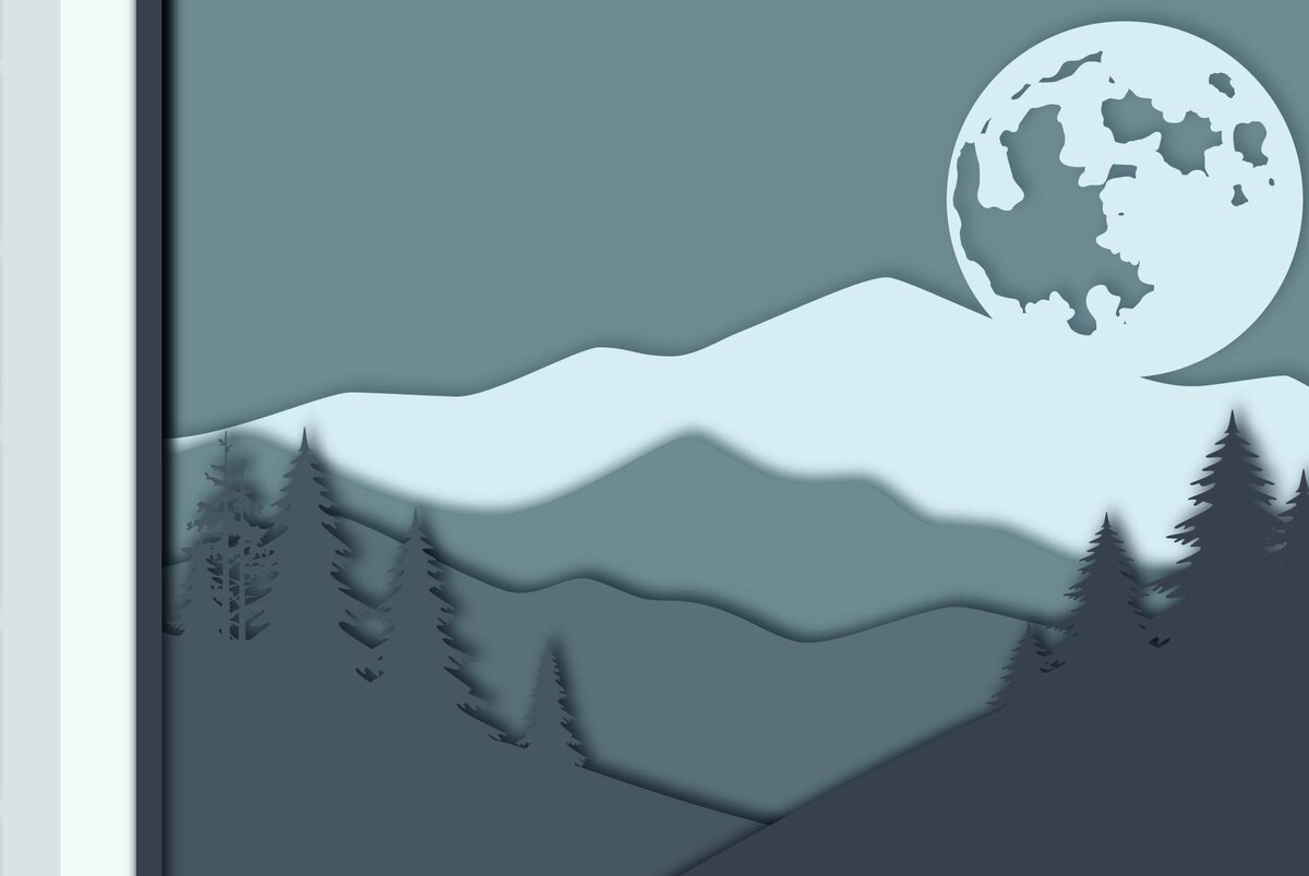 Intra απο ξύλο plywood 3mm-4mm πάχος – Wall Art 3D, Scandinavian Style, Layer Δίασταση  40x30 cm INTRAFABR-7039314