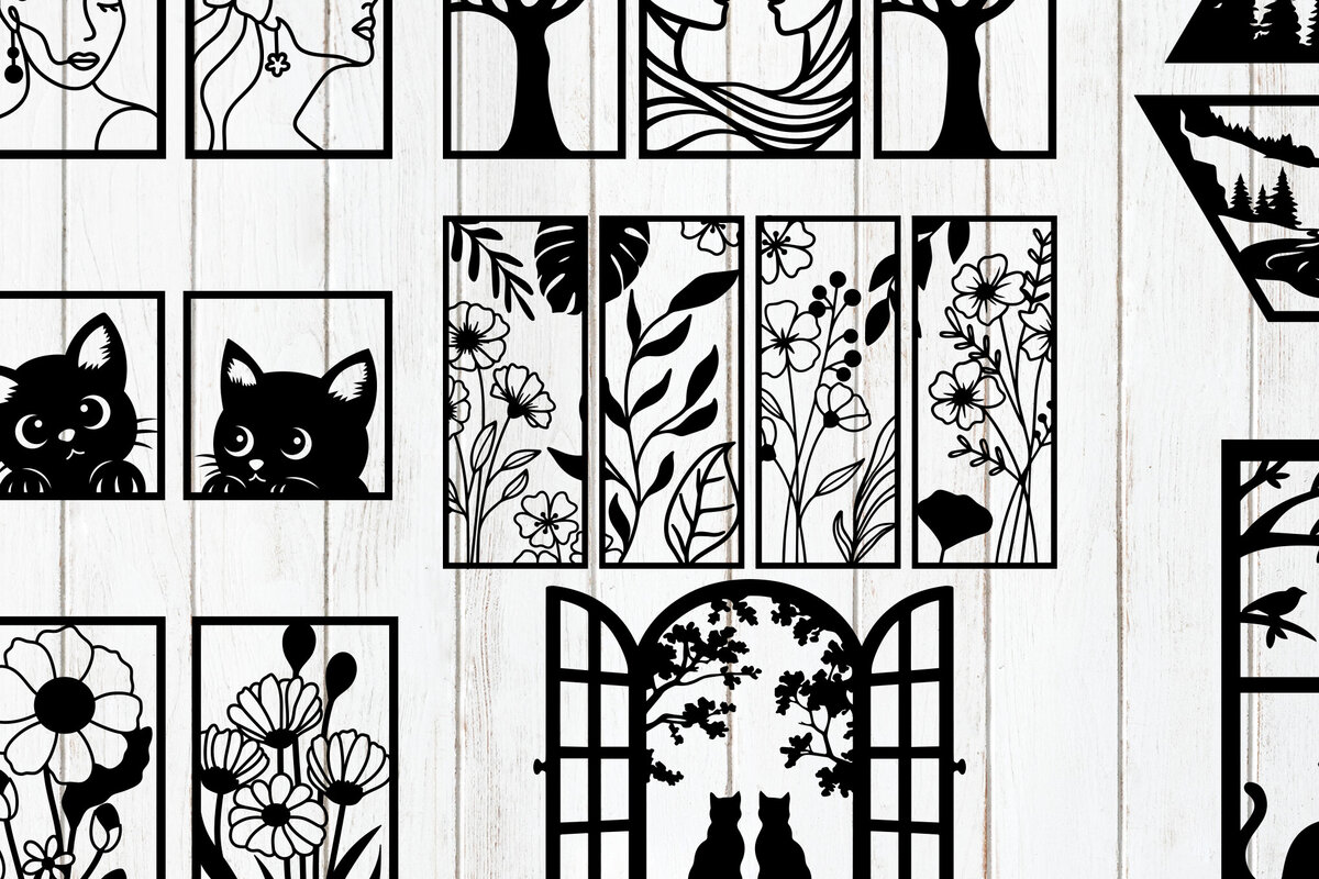 Intra απο ξύλο plywood 3mm-4mm πάχος – Wall Art Mega Bundle - Δίασταση  40x30 cm INTRAFABR-117771309