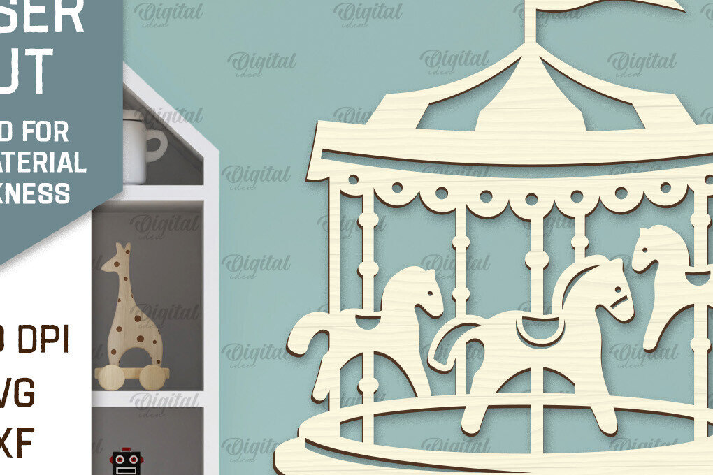 Σετ των 2 Intra απο ξύλο plywood 3mm-4mm πάχος – Τοίχο Διακόσμηση Βρεφικού Δωματίου Δίασταση  20x20 cm INTRAFABR-98406061