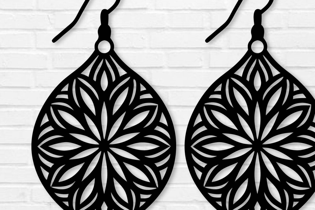 Σετ των 3 Intra απο ξύλο plywood 3mm-4mm πάχος – Διακόσμηση τοίχου Σκουλαρίκι με λέιζερ, Σκουλαρίκι Δίασταση  5x5 cm INTRAFABR-109631090