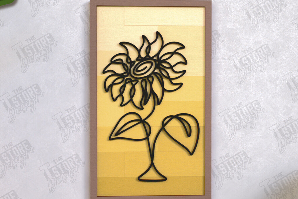 Intra απο ξύλο plywood 3mm-4mm πάχος – Διακόσμηση Τοίχων Κοπή Laser | Line Art Design Δίασταση  40x30 cm INTRAFABR-123504391