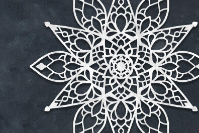 Intra απο ξύλο plywood 3mm-4mm πάχος – Διακόσμηση τοίχου Mandala Cut Laser Δίασταση  40x30 cm INTRAFABR-63925890