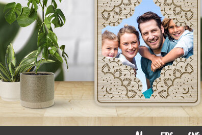 Intra απο ξύλο plywood 3mm-4mm πάχος – Πλαίσιο τοίχου Δίασταση  40x30 cm INTRAFABR-27382681