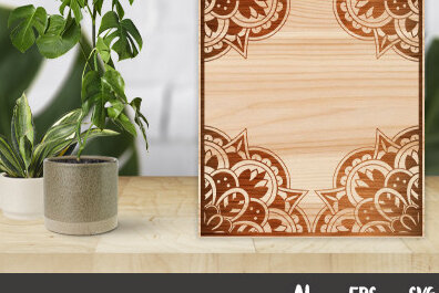 Intra απο ξύλο plywood 3mm-4mm πάχος – Πλαίσιο τοίχου Δίασταση  40x30 cm INTRAFABR-29199891