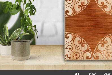 Intra απο ξύλο plywood 3mm-4mm πάχος – Πλαίσιο τοίχου Δίασταση  40x30 cm INTRAFABR-29261354